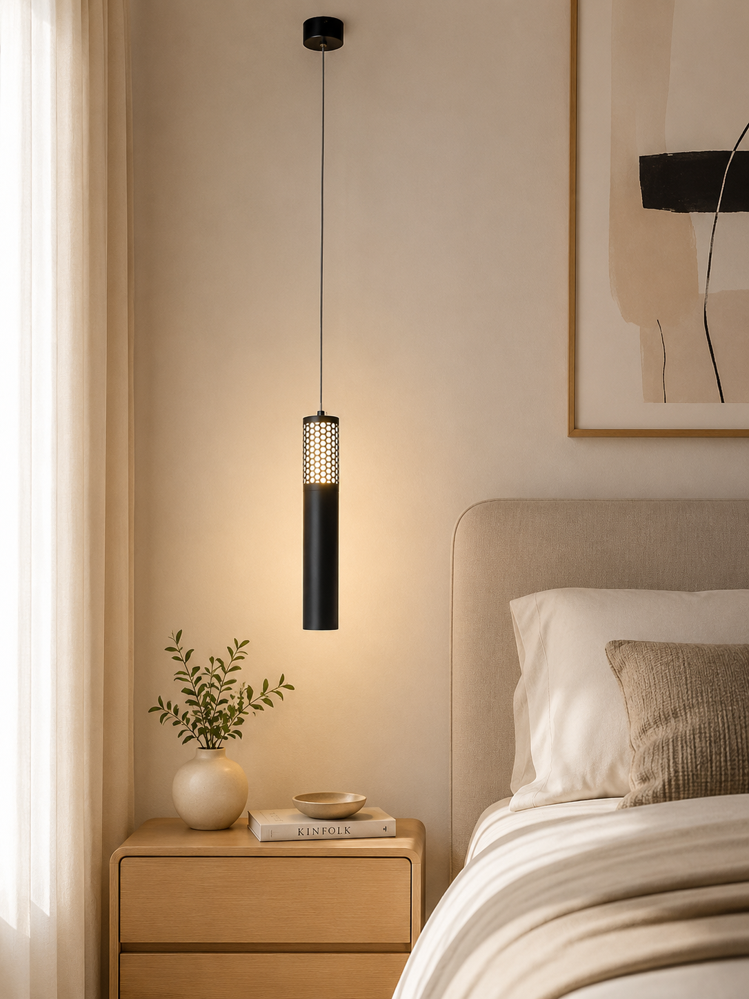 Pulse Hanging Light Black
