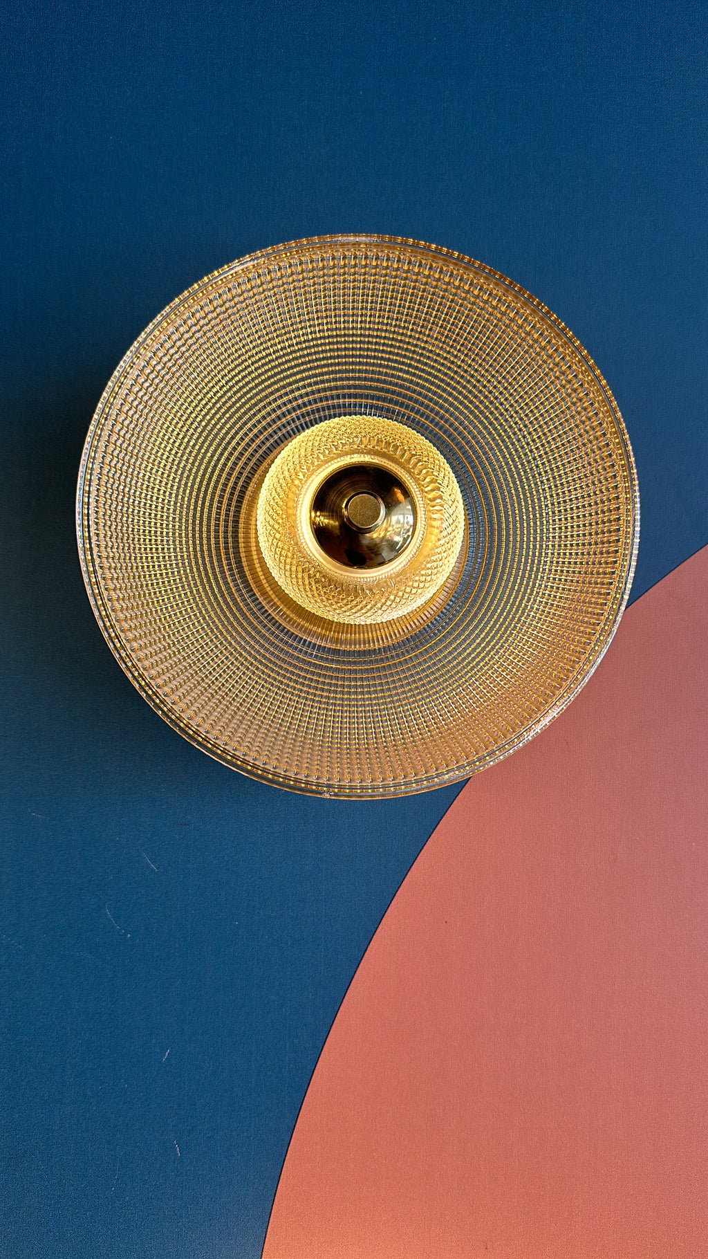 ORION WALL LIGHT 1LS AMBER