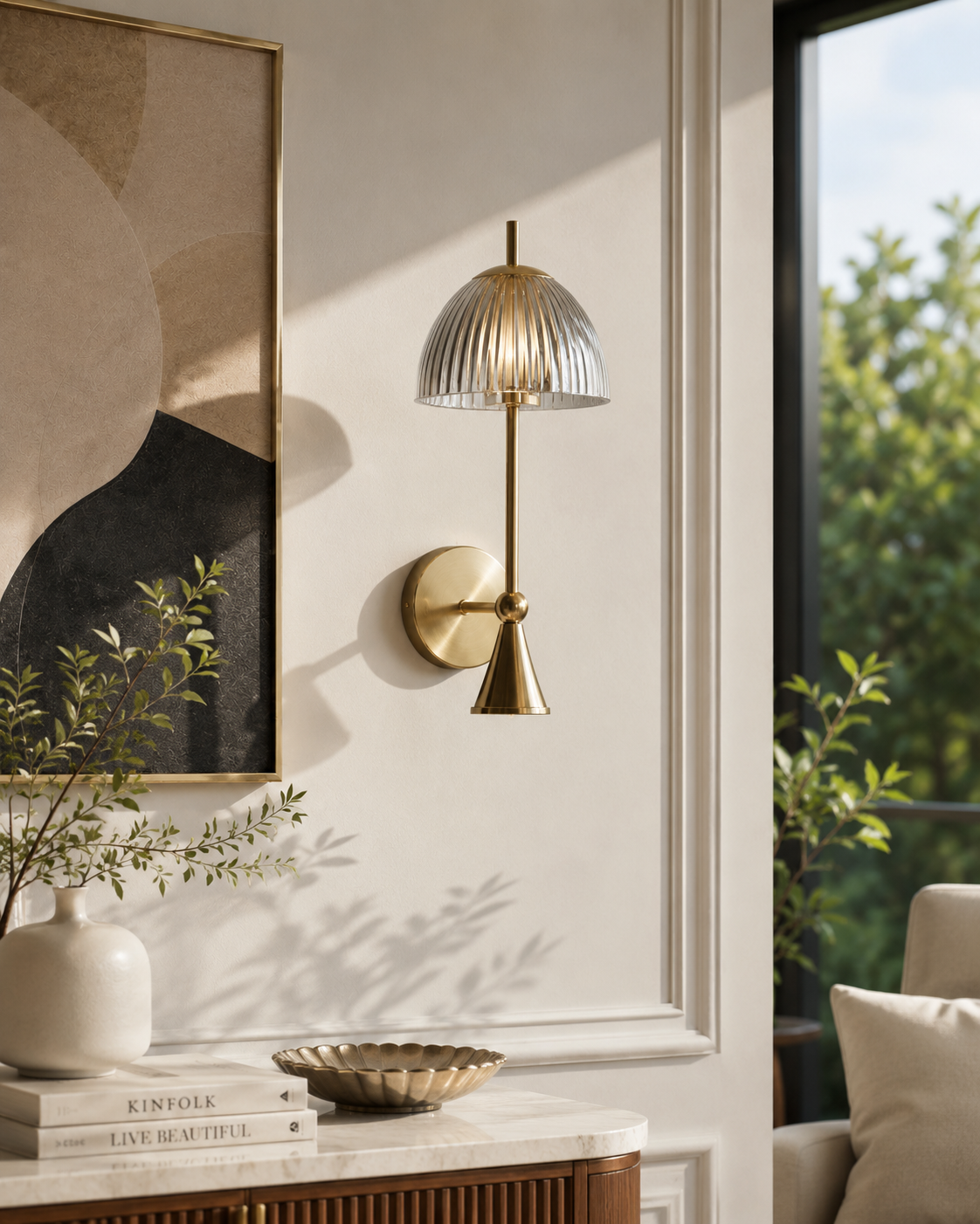 Luma Wall Lamp Smoke