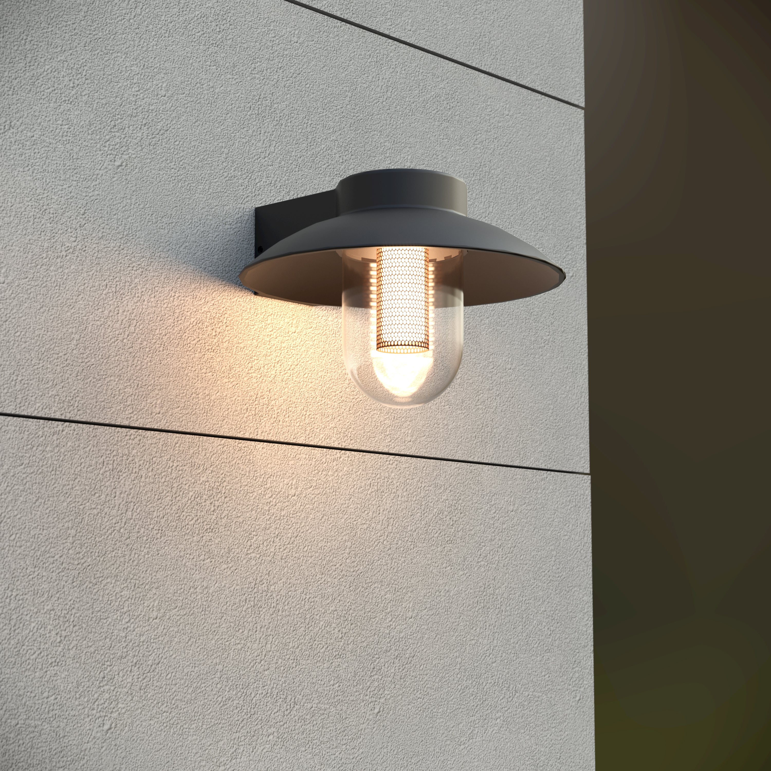 Solaris Wall Light Carbon Black