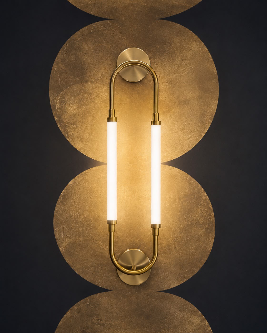 TWIN WALL LIGHT 1LS GLD