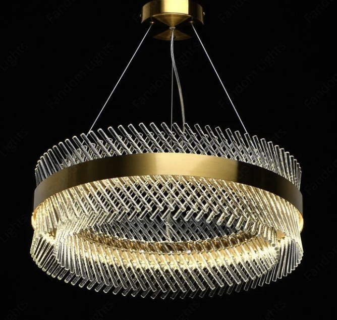 MIRAYA CHANDELIER GLD