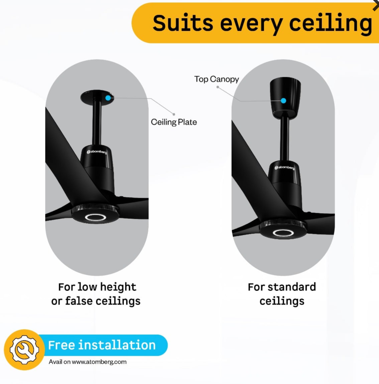 Aris Contour Smart Ceiling Fan