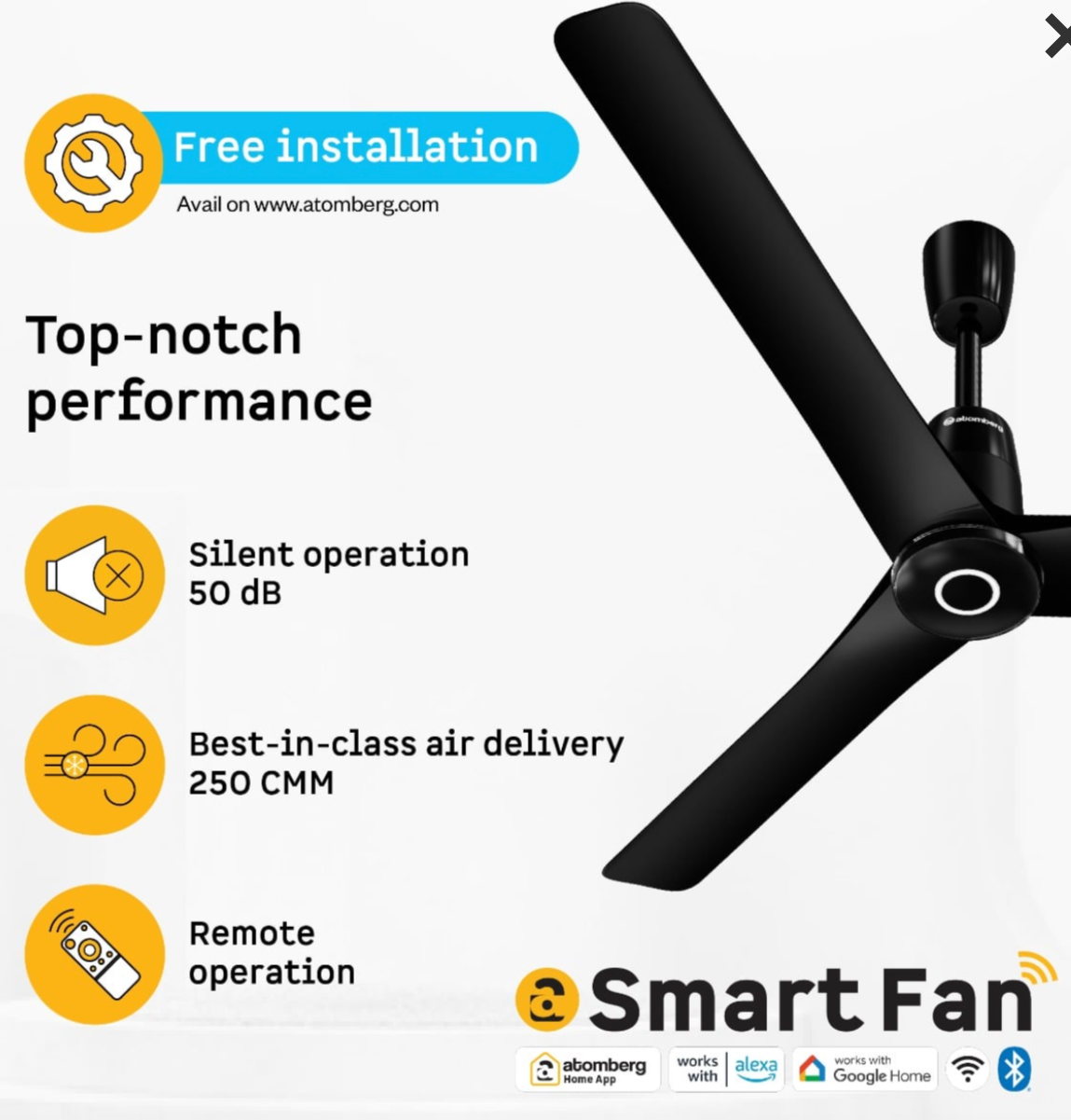 Aris Contour Smart Ceiling Fan