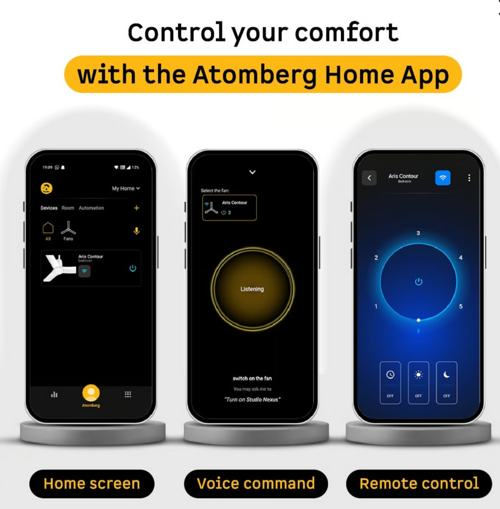 Aris Contour Smart Ceiling Fan