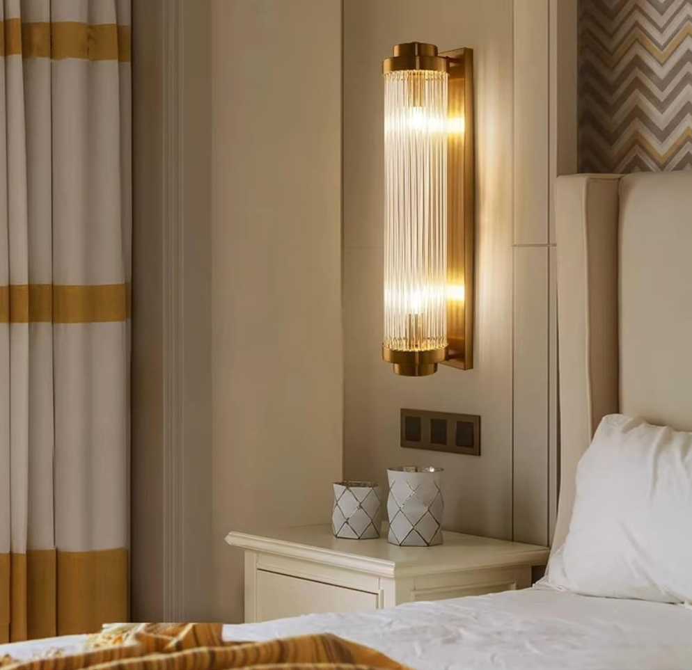 REFLECLA WALL LAMP 2LS GLD