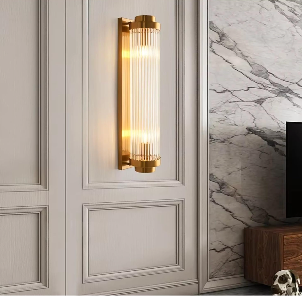 REFLECLA WALL LAMP 2LS GLD