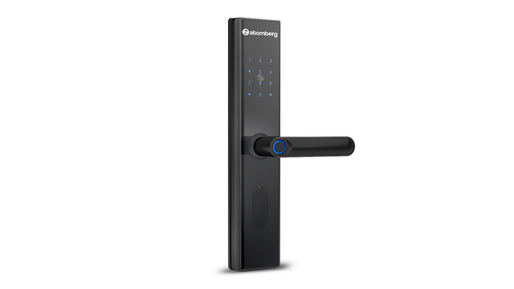 Atomberg SL 1 Smart Door Lock | Rose Gold | 6-Way Unlocking