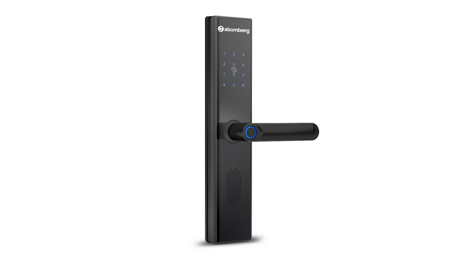 Atomberg SL 1 Smart Door Lock | Rose Gold | 6-Way Unlocking
